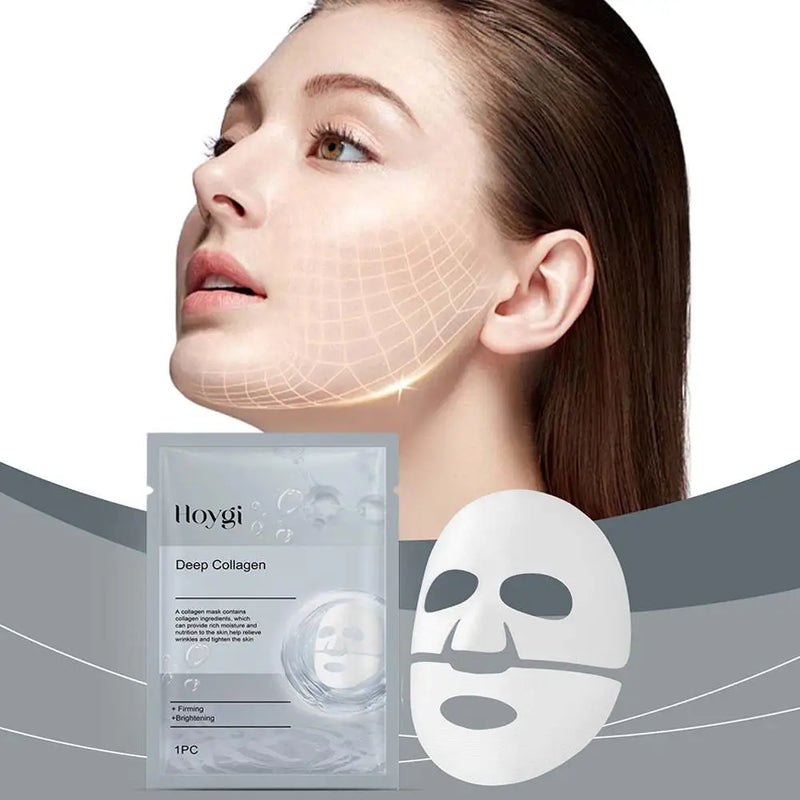 Máscara Facial Coreana de Colágeno