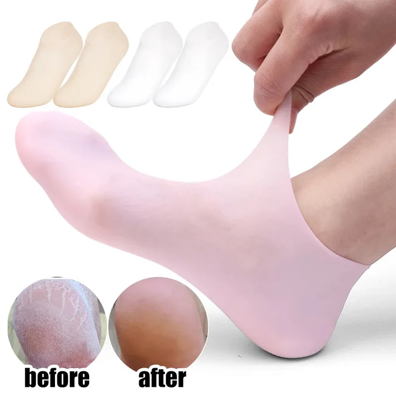 Meia de Silicone Hidratante