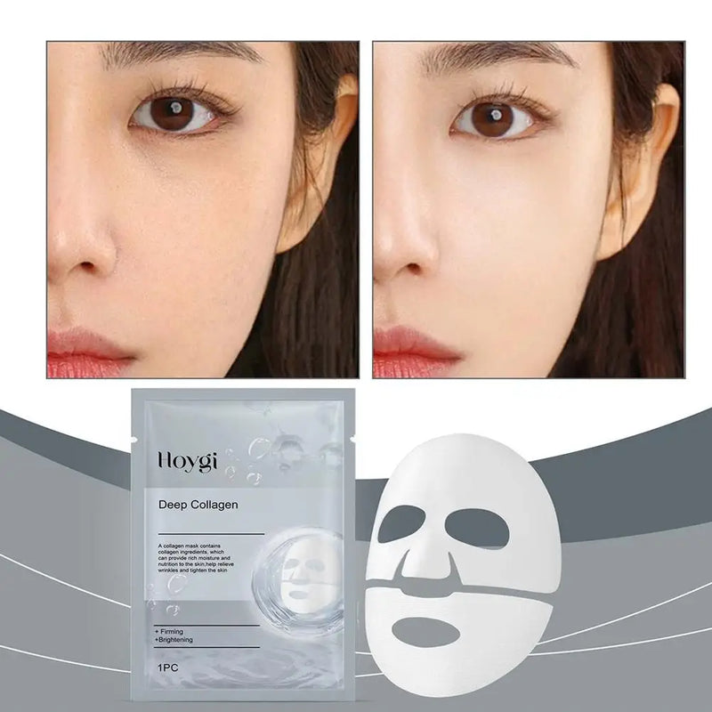 Máscara Facial Coreana de Colágeno