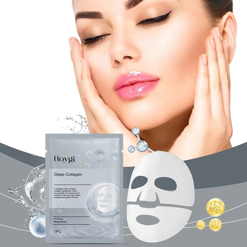 Máscara Facial Coreana de Colágeno